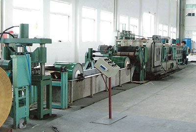 cleaning line of cop...